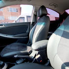 Hyundai Accent 2011-2017 Car seat covers eco-leather+fabric+alcantara Antara A001 (full interior) photo 9
