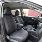 Nissan Qashqai 2014-2021 Car seat covers eco-leather+fabric+alcantara Antara A001 (full interior) photo 11