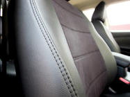 Nissan Qashqai 2014-2021 Car seat covers eco-leather+fabric+alcantara Antara A001 (full interior) photo 20