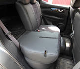 Nissan Qashqai 2014-2021 Car seat covers eco-leather+fabric+alcantara Antara A001 (full interior) photo 4