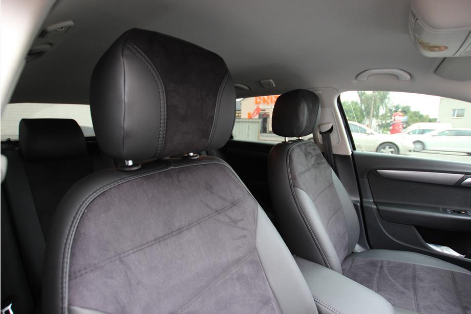 Volkswagen Passat B7 2012-2015 Car seat covers eco-leather+fabric+alcantara Antara A001 (full interior) Photo 10