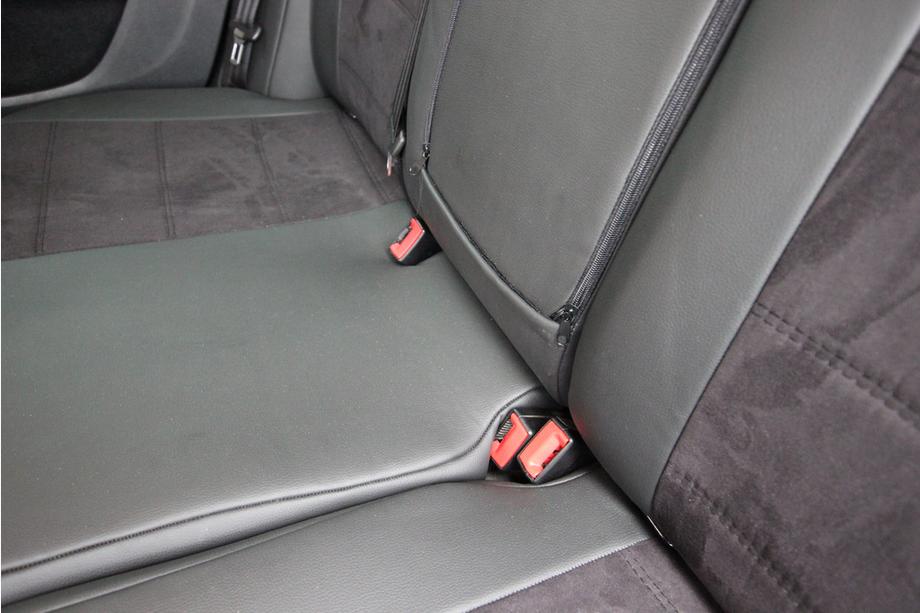 Volkswagen Passat B7 2012-2015 Car seat covers eco-leather+fabric+alcantara Antara A001 (full interior) Photo 13