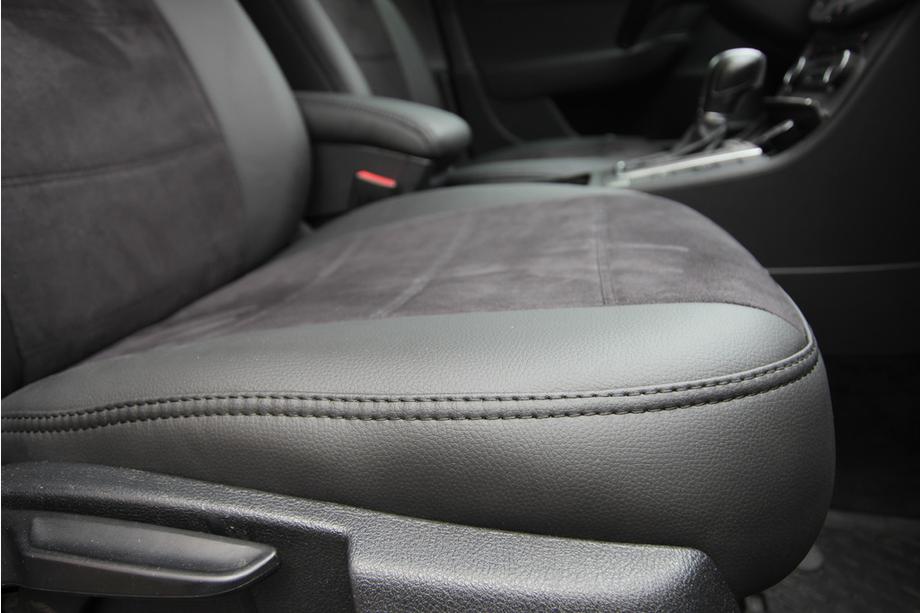 Volkswagen Passat B7 2012-2015 Car seat covers eco-leather+fabric+alcantara Antara A001 (full interior) Photo 15