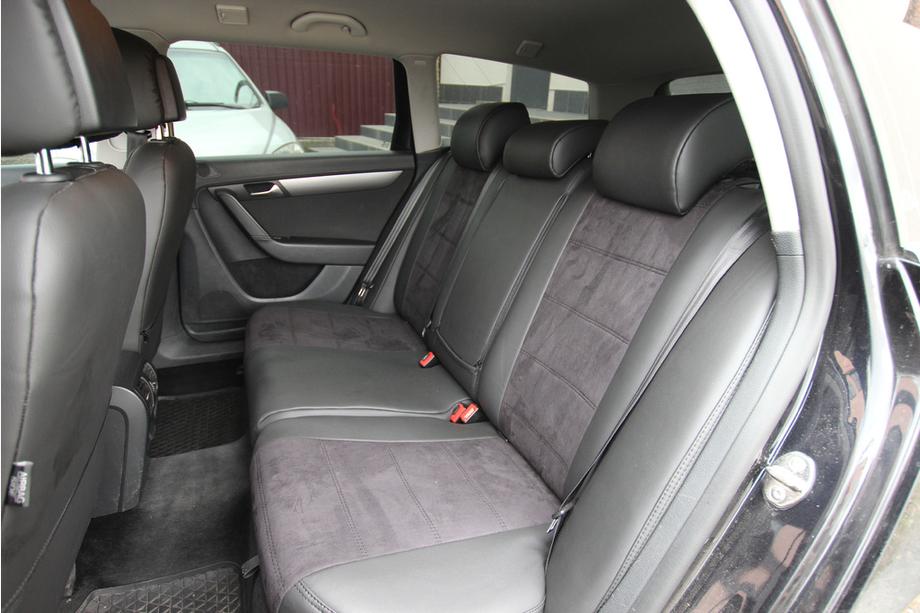 Volkswagen Passat B7 2012-2015 Car seat covers eco-leather+fabric+alcantara Antara A001 (full interior) Photo 2