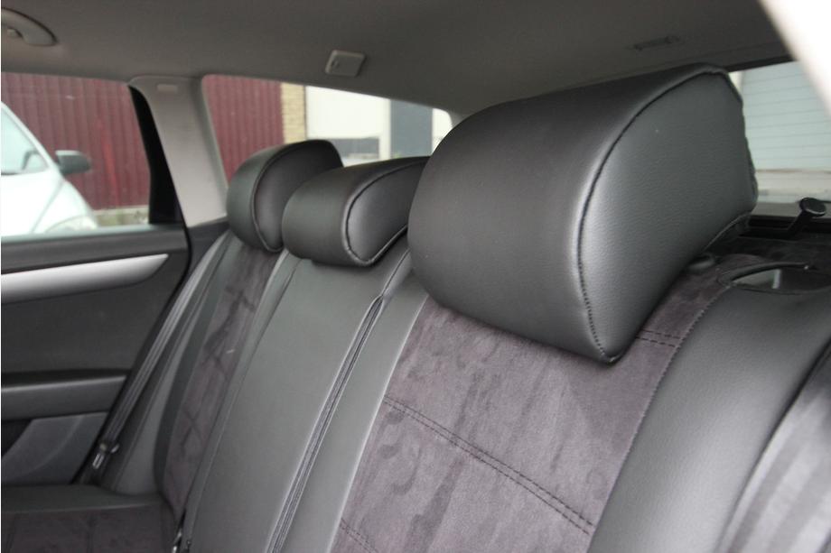 Volkswagen Passat B7 2012-2015 Car seat covers eco-leather+fabric+alcantara Antara A001 (full interior) Photo 4