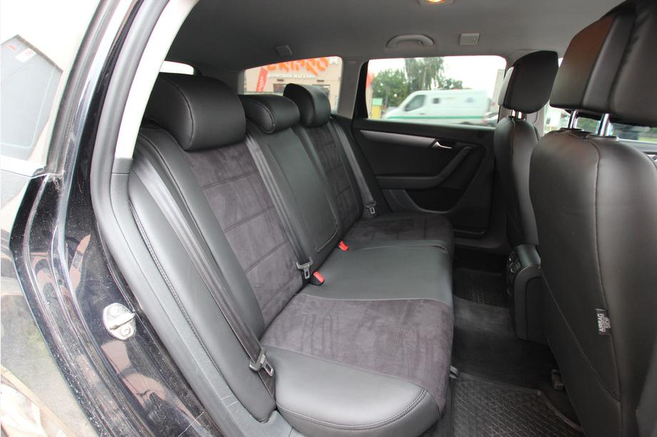 Volkswagen Passat B7 2012-2015 Car seat covers eco-leather+fabric+alcantara Antara A001 (full interior) Photo 5