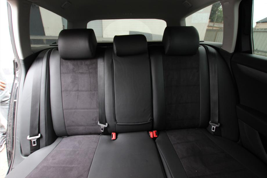 Volkswagen Passat B7 2012-2015 Car seat covers eco-leather+fabric+alcantara Antara A001 (full interior) Photo 6