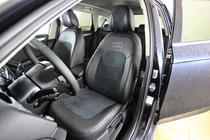 Audi A4 B8 2007-2015 Car seat covers eco-leather+fabric+alcantara Antara A001 (full interior) photo 7