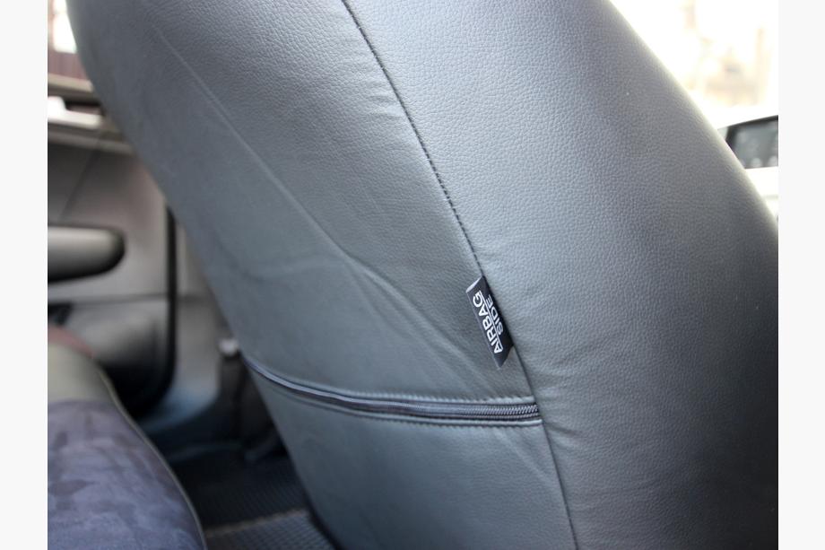 Kia Sportage 2015-2021 Car seat covers eco-leather+fabric+alcantara Antara A001 (full interior) Photo 2