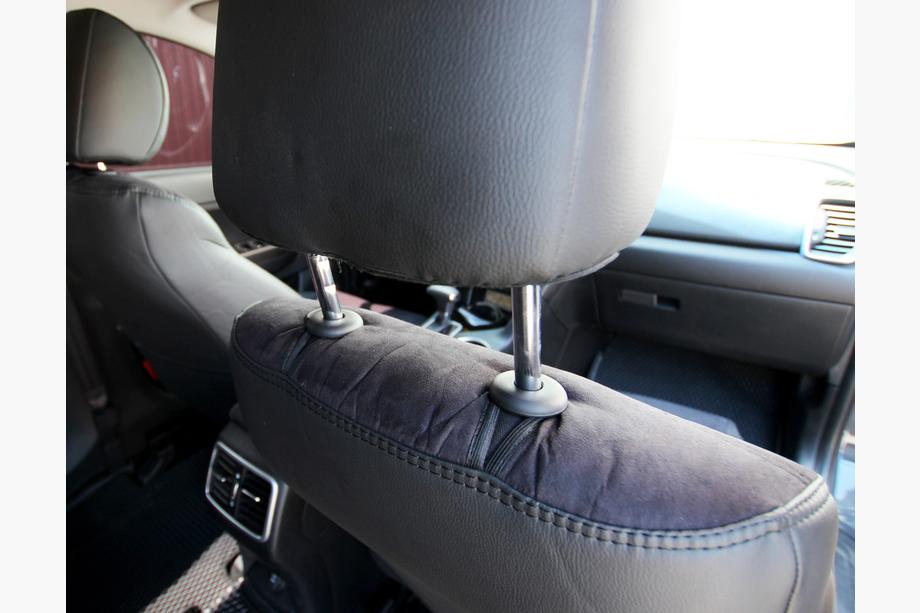 Kia Sportage 2015-2021 Car seat covers eco-leather+fabric+alcantara Antara A001 (full interior) Photo 14