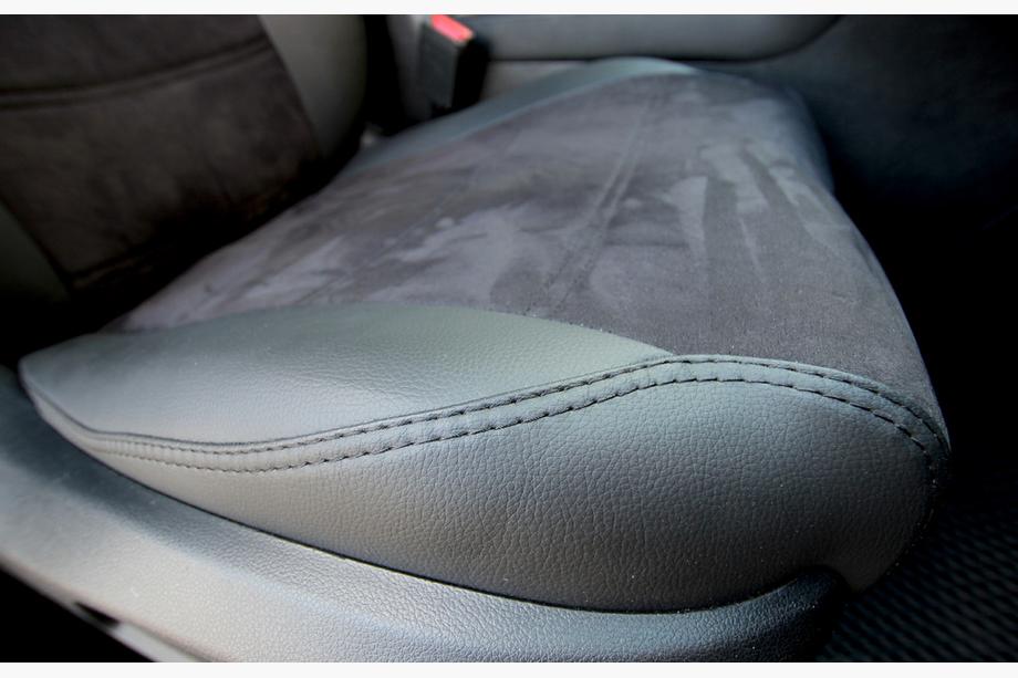 Kia Sportage 2015-2021 Car seat covers eco-leather+fabric+alcantara Antara A001 (full interior) Photo 18