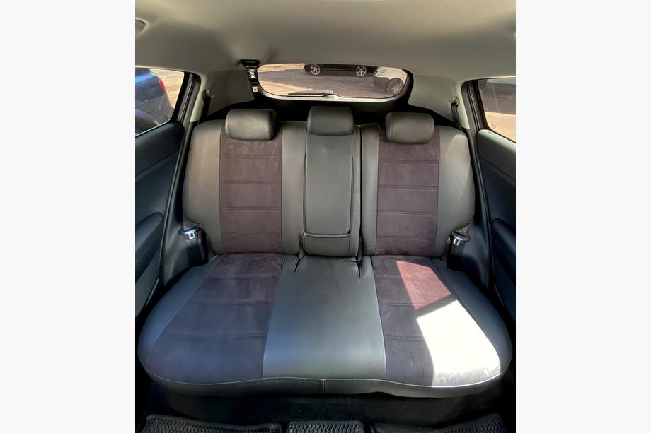 Kia Sportage 2015-2021 Car seat covers eco-leather+fabric+alcantara Antara A001 (full interior) Photo 7