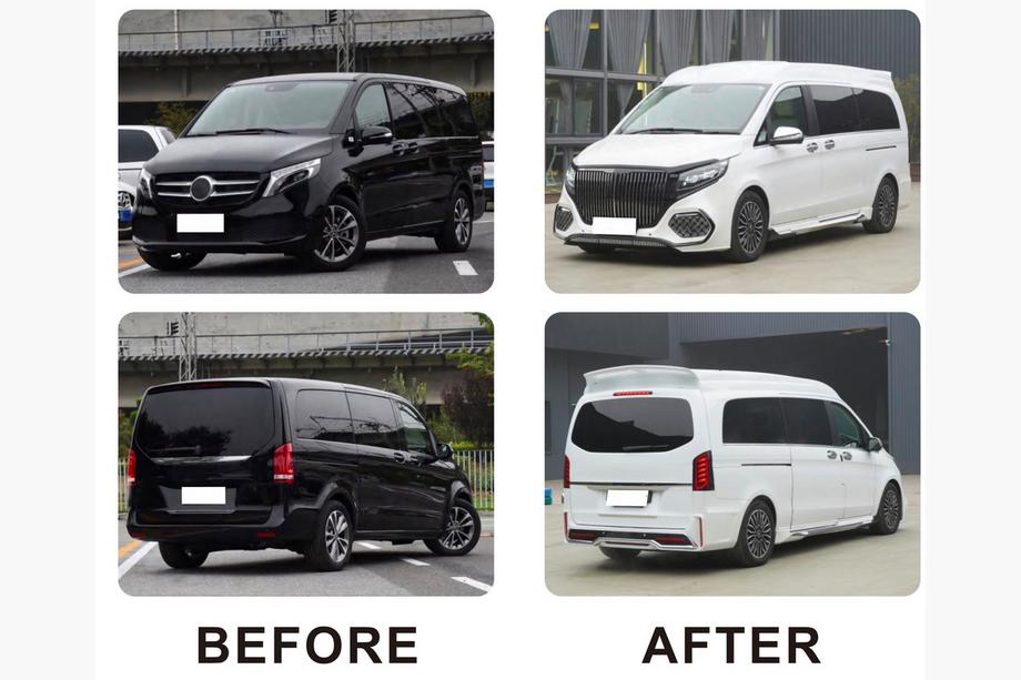 Mercedes Vito/V-class W447 2014- Body Kit Set (Maybach Type-2024, with Hood) Image