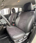 Suzuki Vitara 2015- Car seat covers eco-leather+fabric+alcantara Antara A001 (full interior) photo 7