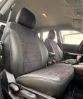 Suzuki Vitara 2015- Car seat covers eco-leather+fabric+alcantara Antara A001 (full interior) photo 10