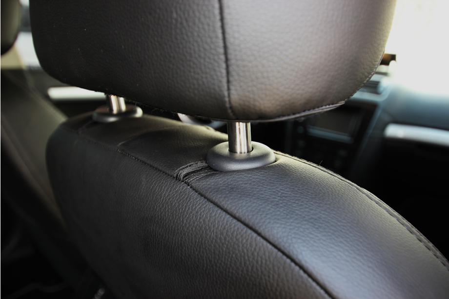 Skoda Octavia II A5 2006-2010 Car seat covers eco-leather+fabric+alcantara Antara A001 (full interior) Photo 8