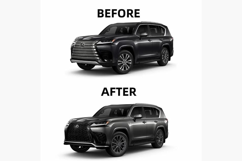Lexus LX 500d/600 2022- F-Sport Body Kit Photo 17
