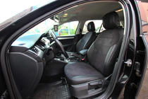 Skoda Octavia III A7 2013-2019 Car seat covers eco-leather+fabric+alcantara Antara A001 (full interior) photo 5