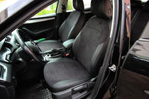 Skoda Octavia III A7 2013-2019 Car seat covers eco-leather+fabric+alcantara Antara A001 (full interior) photo 16