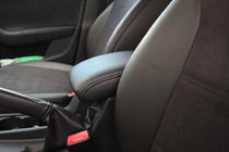 Skoda Octavia III A7 2013-2019 Car seat covers eco-leather+fabric+alcantara Antara A001 (full interior) photo 10