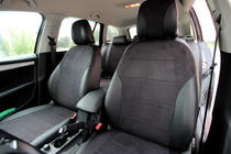 Skoda Octavia III A7 2013-2019 Car seat covers eco-leather+fabric+alcantara Antara A001 (full interior) photo 12