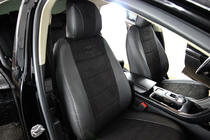 Ford Fusion 2012-2020 Car seat covers eco-leather+fabric+alcantara Antara A001 (full interior) photo 7