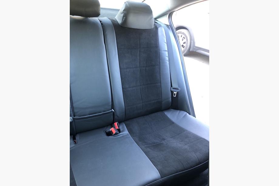 Hyundai Elantra (AD) 2015-2020 Car seat covers eco-leather+fabric+alcantara Antara A001 (full interior) Photo 2