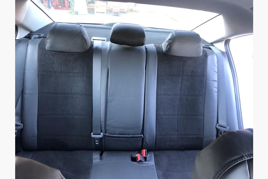 Hyundai Elantra (AD) 2015-2020 Car seat covers eco-leather+fabric+alcantara Antara A001 (full interior) Photo 4