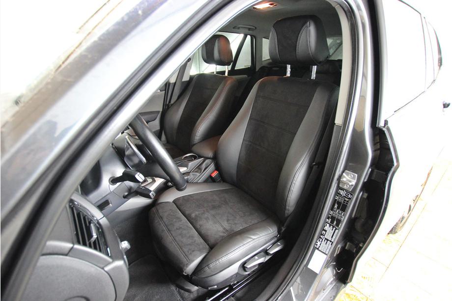 BMW X1 E84 2009-2015 Car seat covers eco-leather+fabric+alcantara Antara A001 (full interior) Photo 4