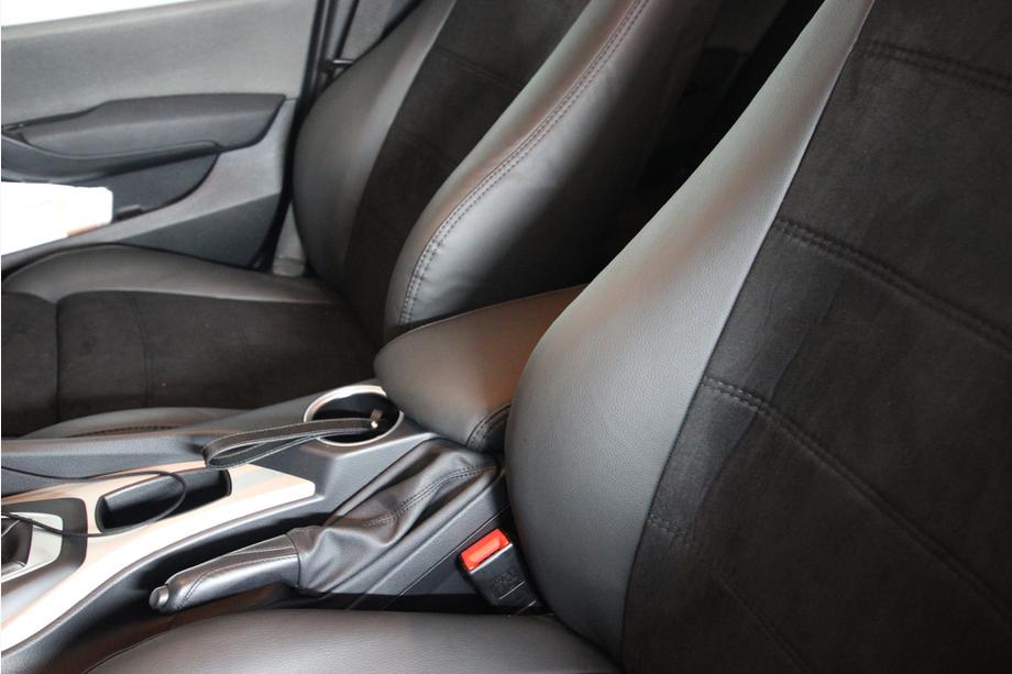 BMW X1 E84 2009-2015 Car seat covers eco-leather+fabric+alcantara Antara A001 (full interior) Photo 6