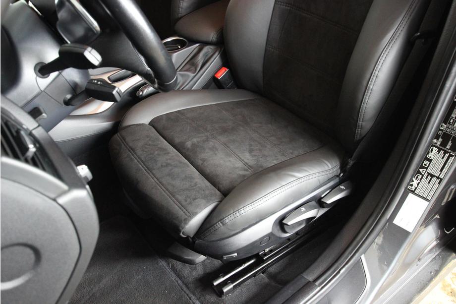 BMW X1 E84 2009-2015 Car seat covers eco-leather+fabric+alcantara Antara A001 (full interior) Photo 8