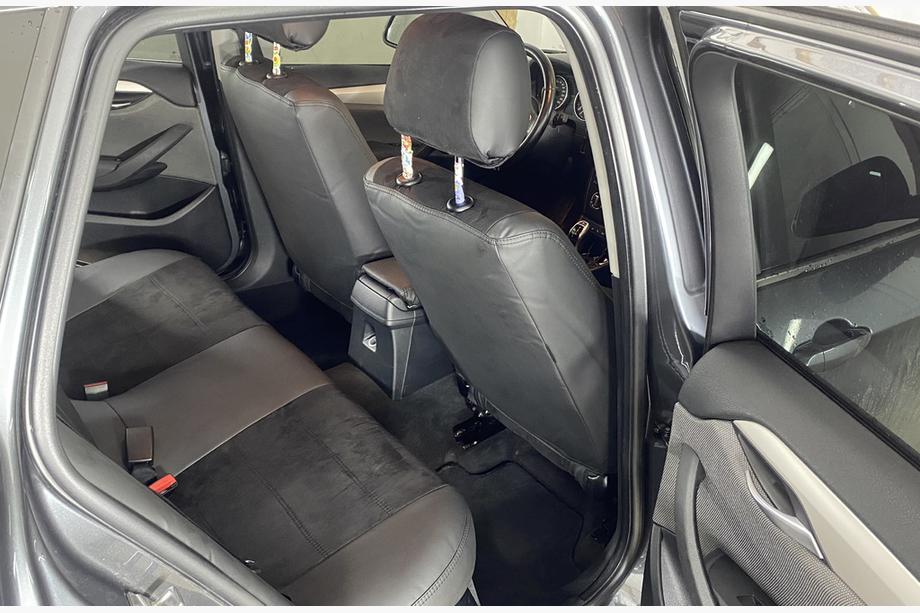 BMW X1 E84 2009-2015 Car seat covers eco-leather+fabric+alcantara Antara A001 (full interior) Photo 11