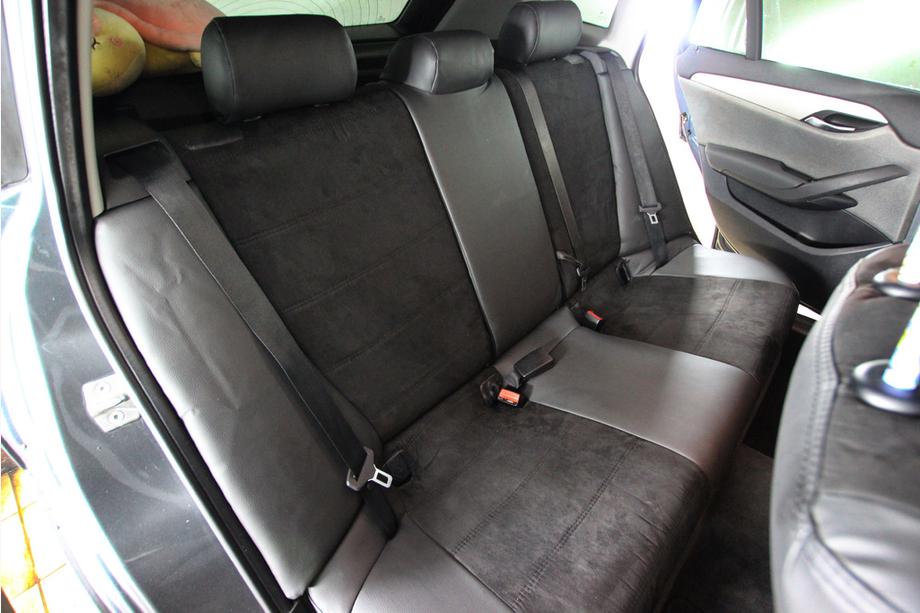 BMW X1 E84 2009-2015 Car seat covers eco-leather+fabric+alcantara Antara A001 (full interior) Photo 1
