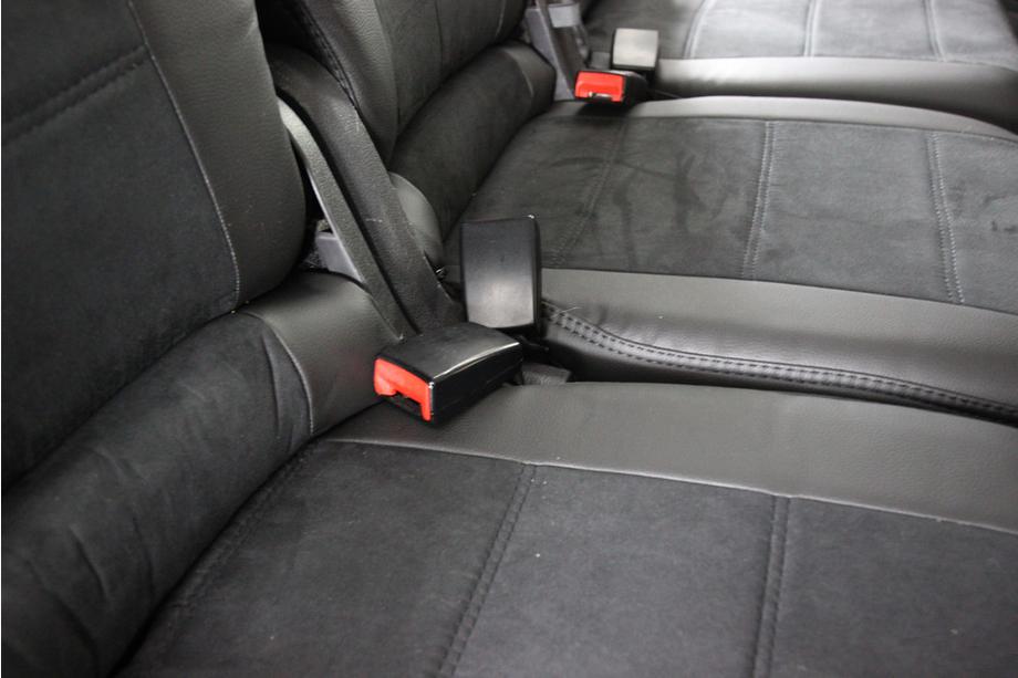 Volkswagen Touran 2003-2010 Car seat covers eco-leather+fabric+alcantara Antara A001 (full interior) Photo 10