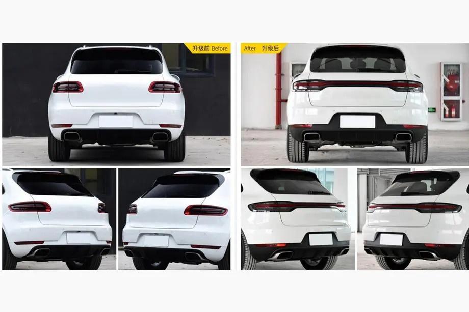 Porsche Macan 2014-2024 Rear Facelift Conversion Kit Image
