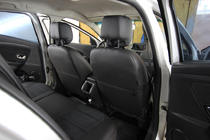 Renault Megane III 2009-2016 Car seat covers eco-leather+fabric+alcantara Antara A001 (full interior) photo 9