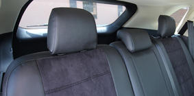 Ford Edge 2014-2024 Car seat covers eco-leather+fabric+alcantara Antara A001 (full interior) photo 7