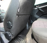 Skoda Octavia II A5 2010-2013 Car seat covers eco-leather+fabric+alcantara Antara A001 (full interior) photo 4