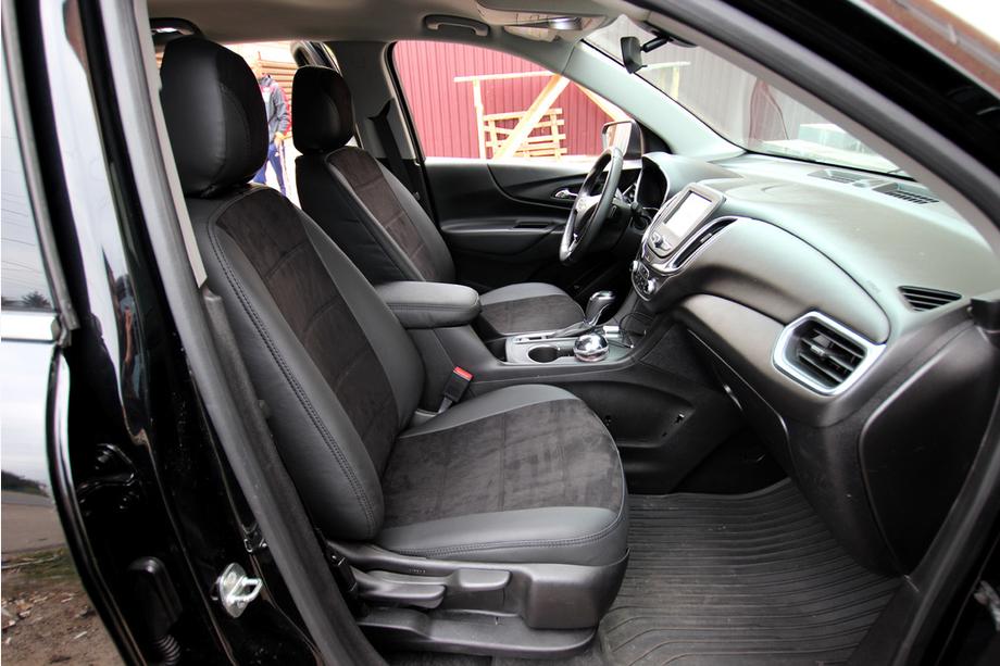Chevrolet Equinox 2018-2025 Car seat covers eco-leather+fabric+alcantara Antara A001 (full interior) Photo 7