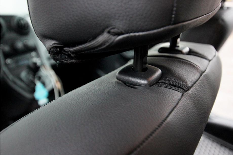 Mercedes Citan 2013-2021 Car seat covers eco-leather+fabric+alcantara Antara A001 (full interior) Photo 8