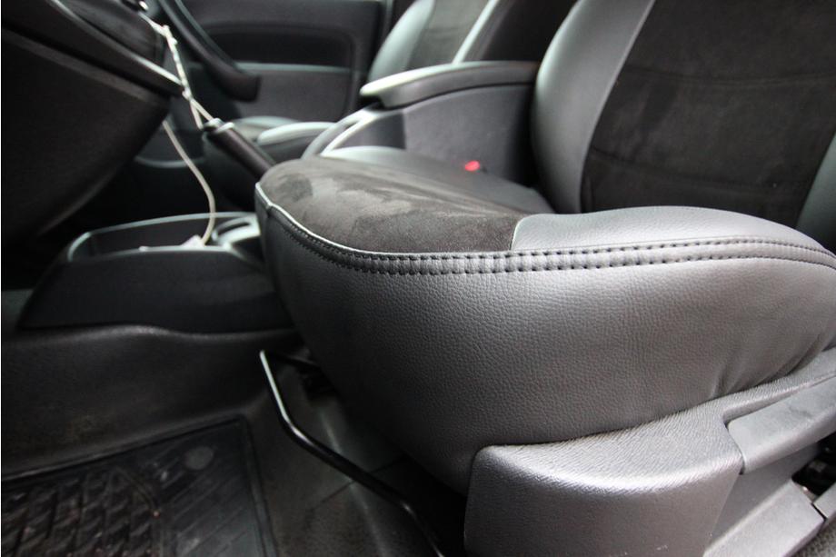 Mercedes Citan 2013-2021 Car seat covers eco-leather+fabric+alcantara Antara A001 (full interior) Photo 10