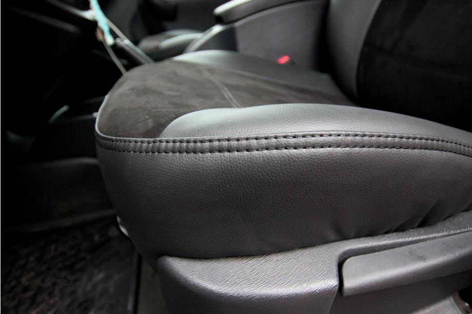 Mercedes Citan 2013-2021 Car seat covers eco-leather+fabric+alcantara Antara A001 (full interior) Photo 11