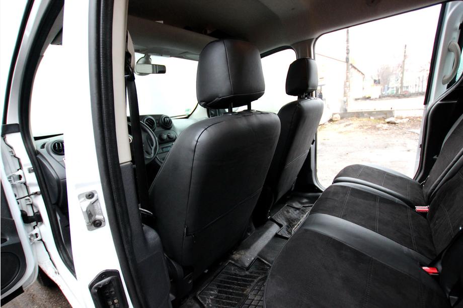 Mercedes Citan 2013-2021 Car seat covers eco-leather+fabric+alcantara Antara A001 (full interior) Photo 9