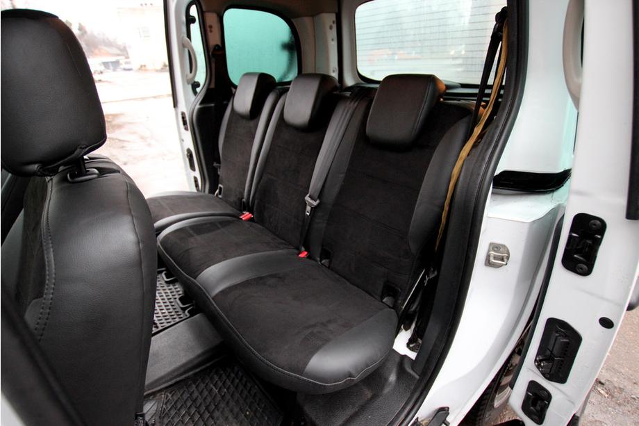 Mercedes Citan 2013-2021 Car seat covers eco-leather+fabric+alcantara Antara A001 (full interior) Photo 3