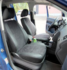 Volkswagen Caddy 2010-2015 Car Seat Covers Eco Leather+Fabric+Alcantara Antara A001b (Full Set) photo 1