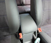 Volkswagen Caddy 2010-2015 Car Seat Covers Eco Leather+Fabric+Alcantara Antara A001b (Full Set) photo 17