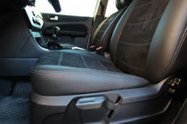 Ford Focus III 2011-2017 Car seat covers eco-leather+fabric+Alcantara Antara A001g (full interior) photo 16