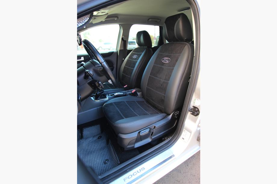 Ford Focus III 2011-2017 Car seat covers eco-leather+fabric+Alcantara Antara A001g (full interior) Image