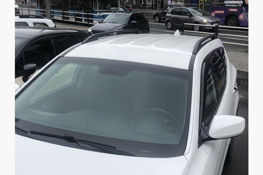Universal Roof Rails Skyport 165 cm (black) Photo 2