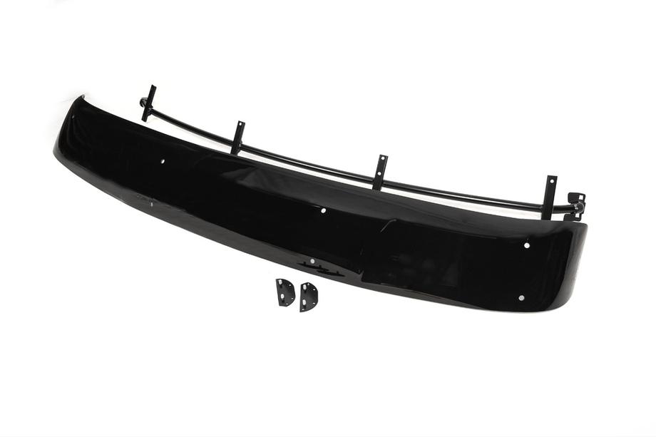Mercedes Sprinter W906 2006–2018 Windshield visor on frame V2 (black gloss, 5mm) Photo 2